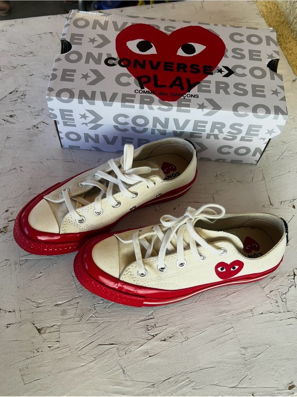 Converse PLAY Comme Des Garcons